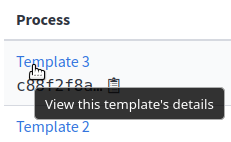 Click on a template’s name in the template list