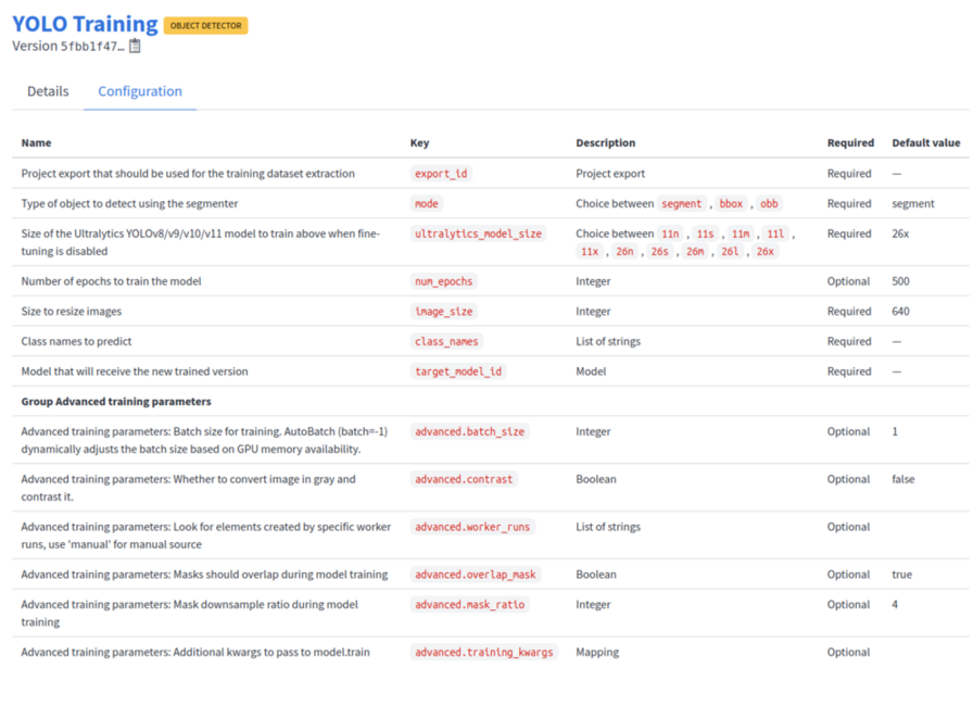 Check out the configuration of the worker version