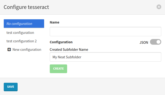 String-type parameter