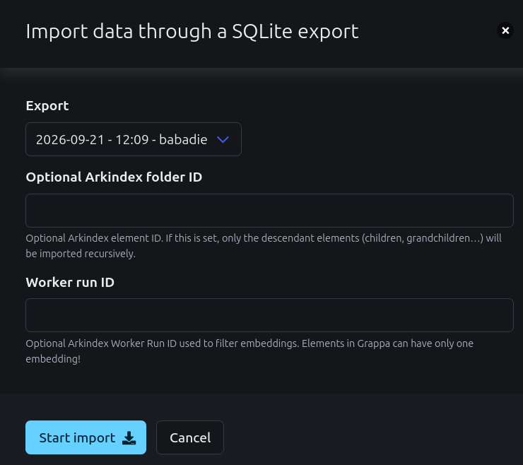 import db